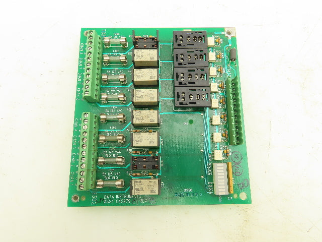 Wintriss Data Instruments C42979 Cam Box Circuit Board Fused Relay Board