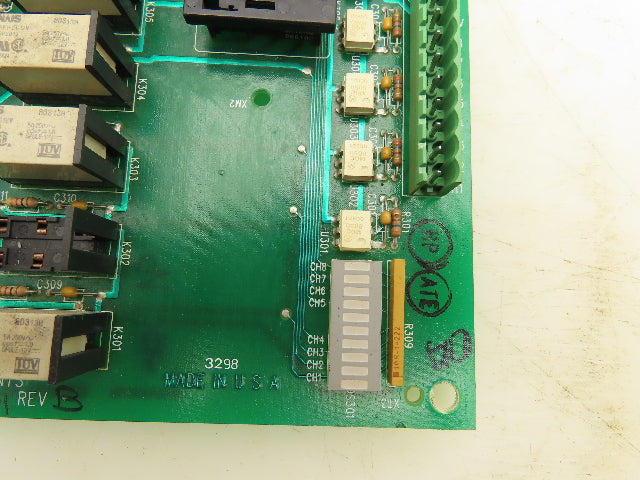 Wintriss Data Instruments C42979 Cam Box Circuit Board Fused Relay Board