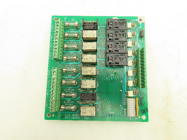 Wintriss Data Instruments C42979 Cam Box Circuit Board Fused Relay Board