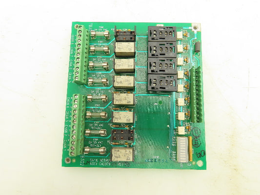 Wintriss Data Instruments C42979 Cam Box Circuit Board Fused Relay Board