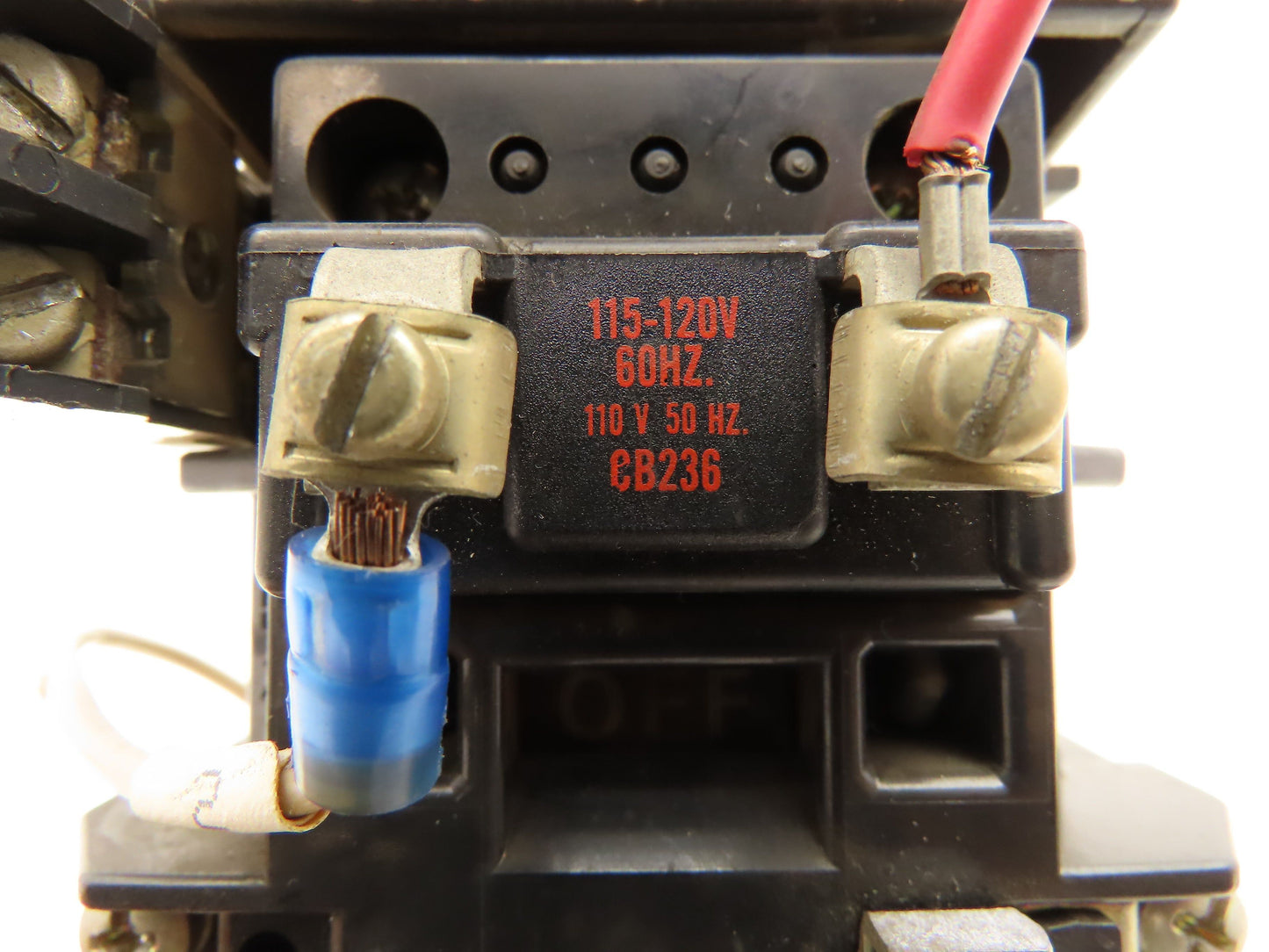 Allen Bradley 509-AOD Motor Starter Contactor 120V Coil 600V Ser B