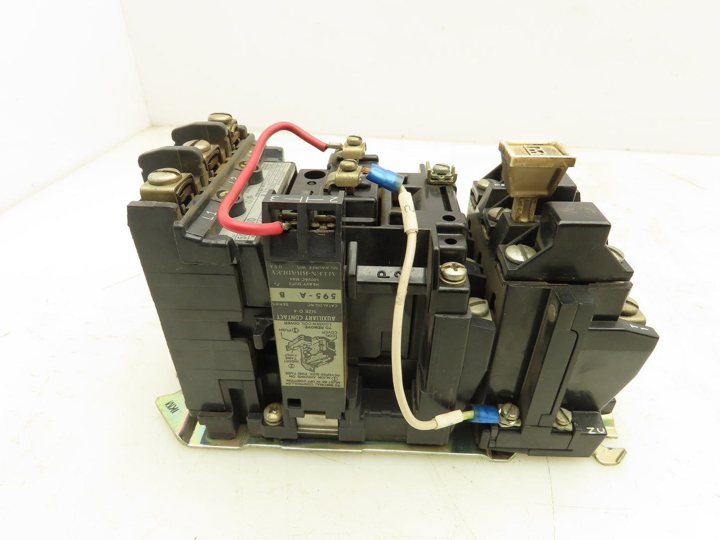 Allen Bradley 509-AOD Motor Starter Contactor 120V Coil 600V Ser B