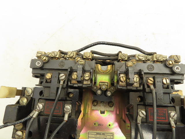 P&H 705-A0DX284 Reversing Motor Starter Contactor 4 Pole 120V Coil