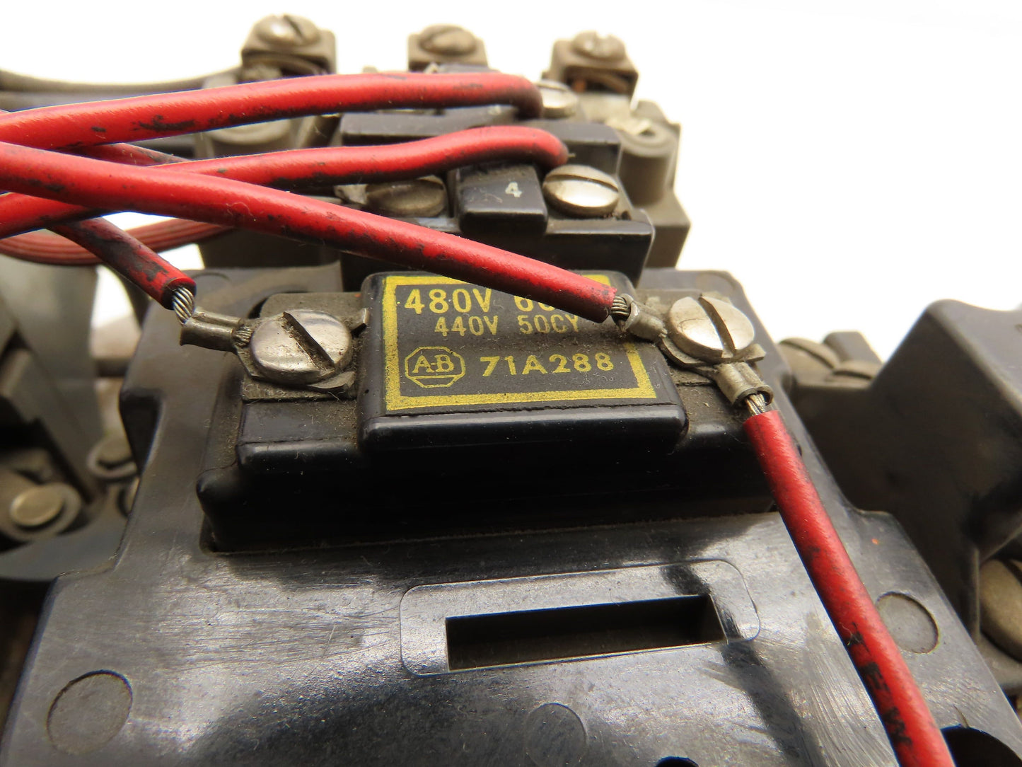 Allen Bradley 705-B0B46 NEMA Size 1 Reversing Motor Starter 3Ph 10HP 480V Coil