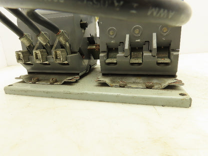 P&H 479U235D12 NEMA Size 3 Reversing Motor Starter Contactor 100A 600V 3PH