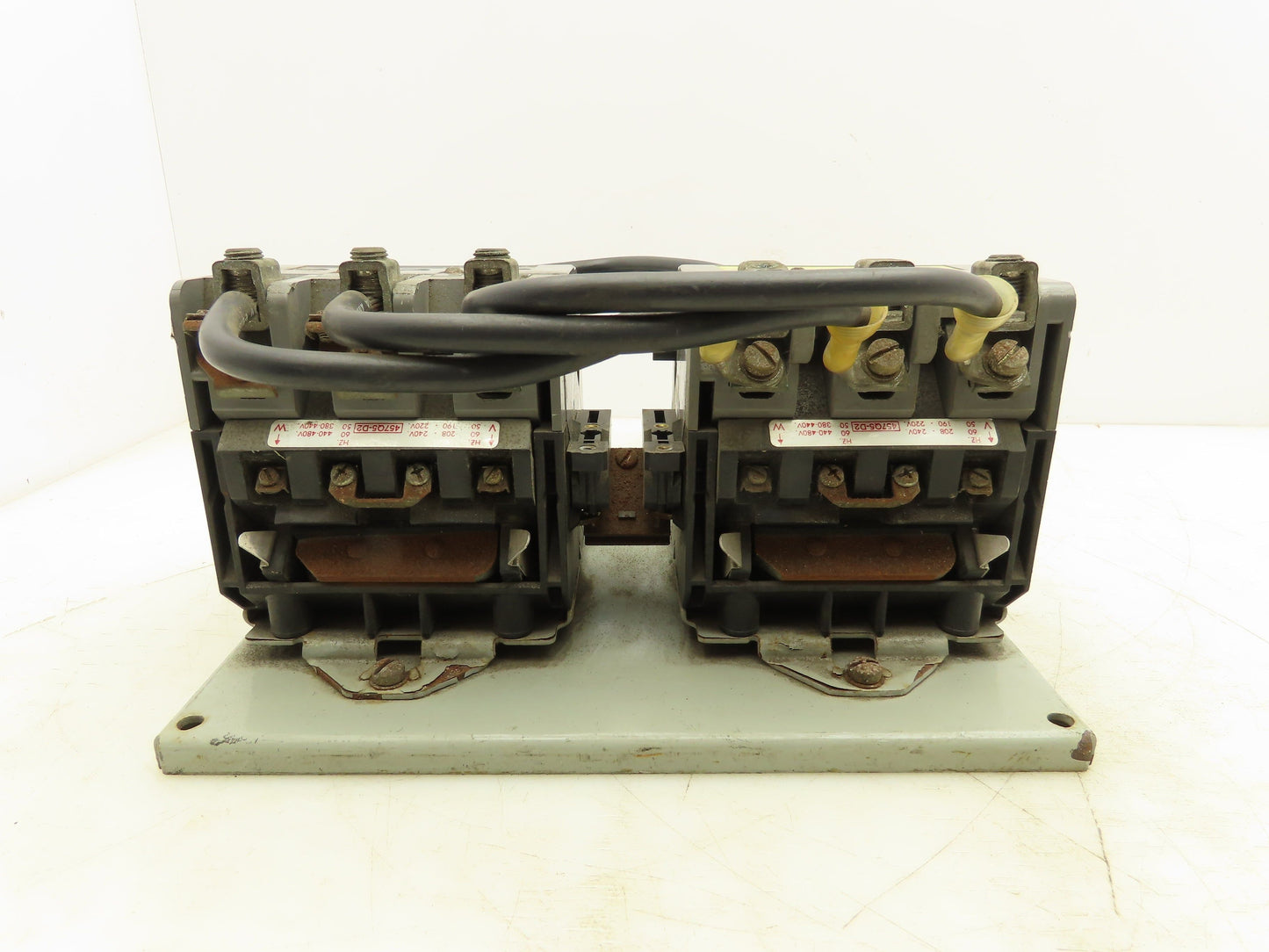 P&H 479U235D12 NEMA Size 3 Reversing Motor Starter Contactor 100A 600V 3PH