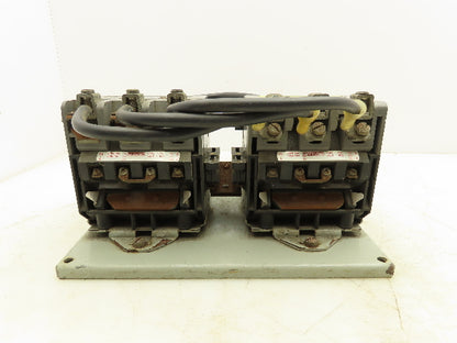 P&H 479U235D12 NEMA Size 3 Reversing Motor Starter Contactor 100A 600V 3PH