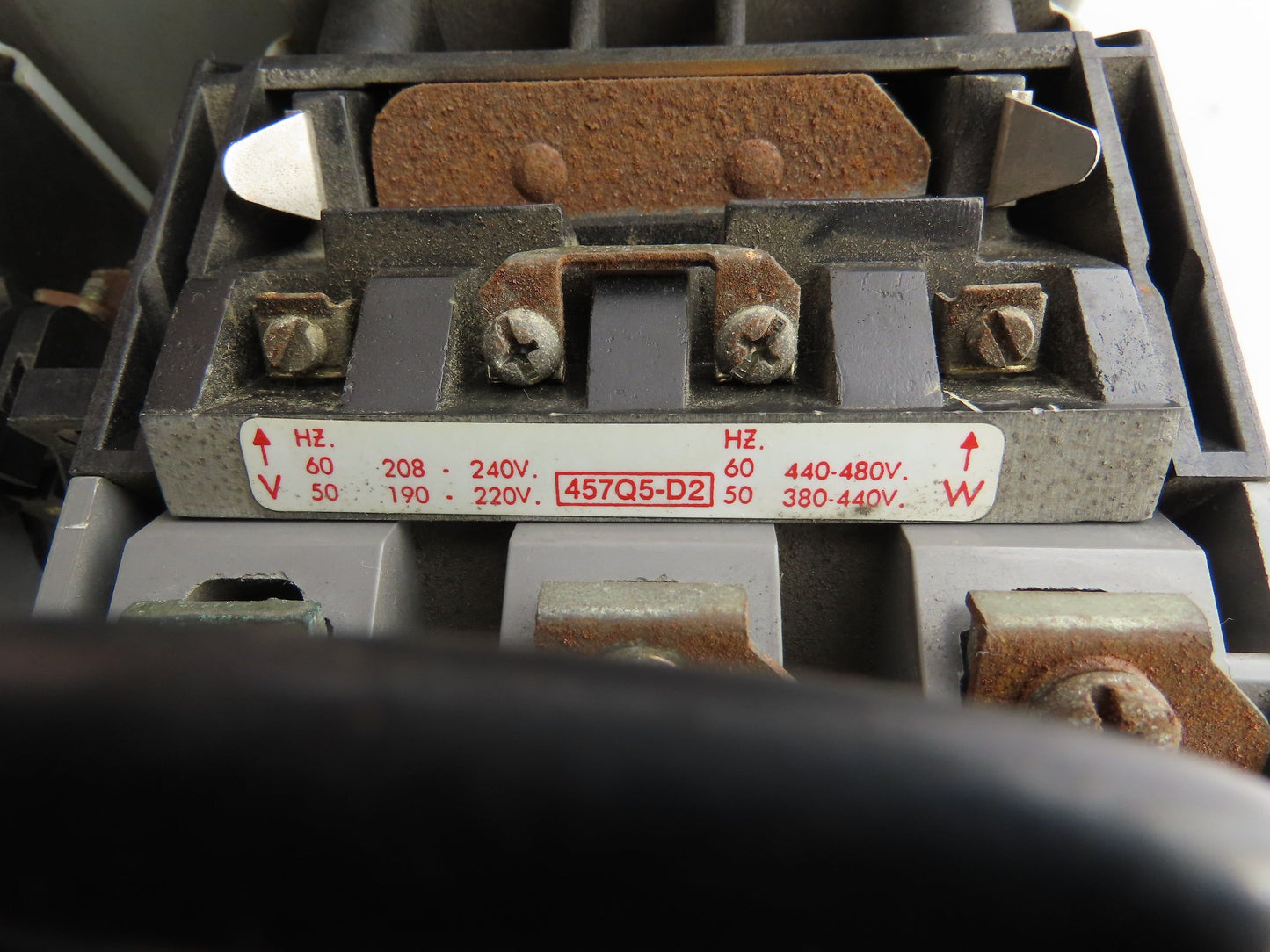 P&H 479U235D12 NEMA Size 3 Reversing Motor Starter Contactor 100A 600V 3PH