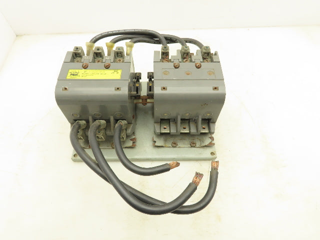 P&H 479U235D12 NEMA Size 3 Reversing Motor Starter Contactor 100A 600V 3PH