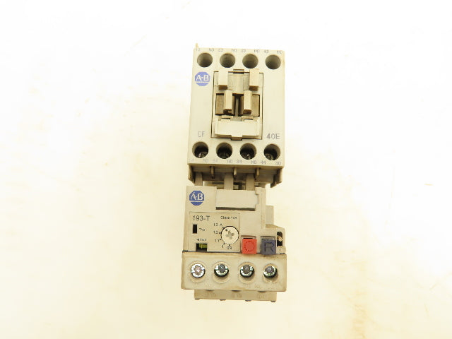Allen Bradley 193-T1AB13 Thermal Overload Relay 690VAC 0.90-1.3A With Contactor