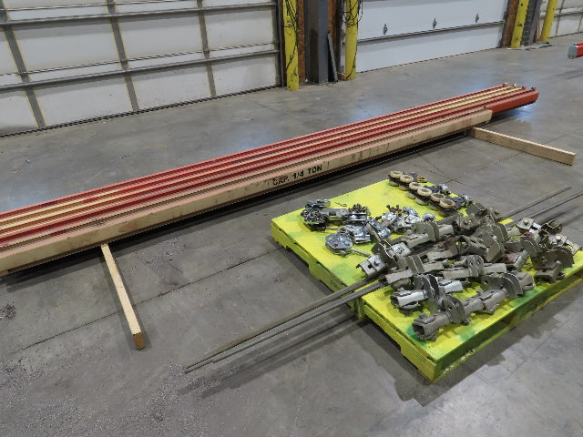 Demag KBK II-L  1/2-Ton Ceiling Hung Single Girder Bridge Crane 13' Span 65' RW