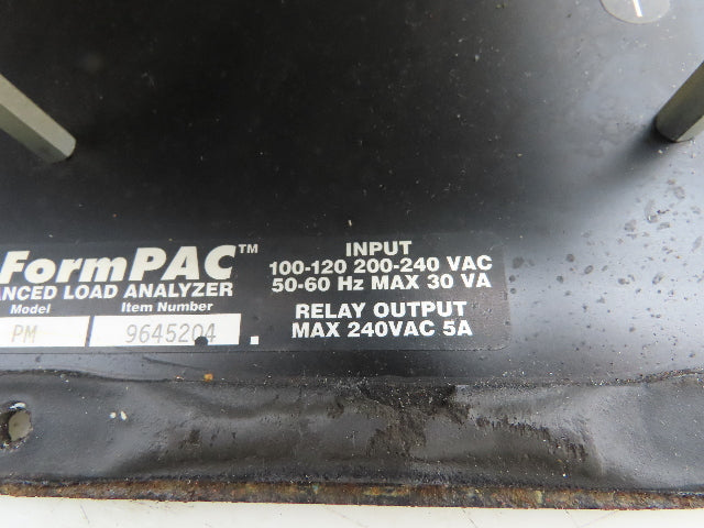 Wintriss WaveForm PAC Model PM Load Analyzer Panel with Board D42904-01