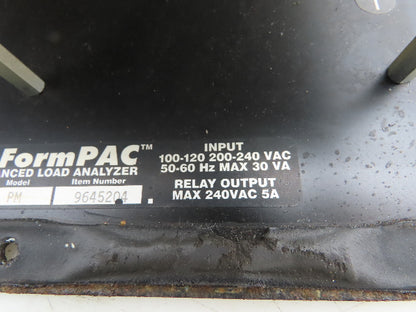 Wintriss WaveForm PAC Model PM Load Analyzer Panel with Board D42904-01