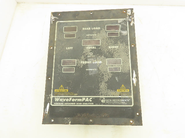 Wintriss WaveForm PAC Model PM Load Analyzer Panel with Board D42904-01