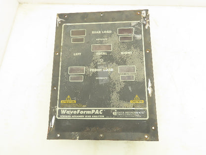 Wintriss WaveForm PAC Model PM Load Analyzer Panel with Board D42904-01