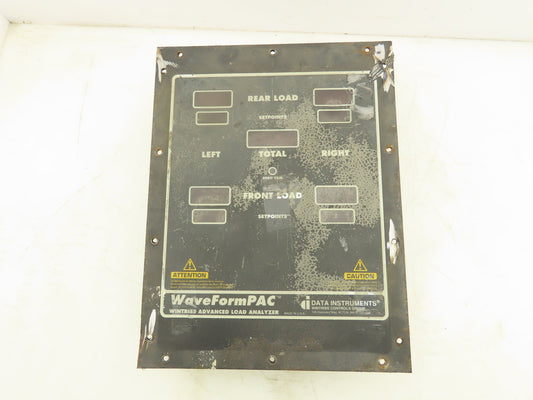 Wintriss WaveForm PAC Model PM Load Analyzer Panel with Board D42904-01