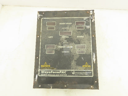Wintriss WaveForm PAC Model PM Load Analyzer Panel with Board D42904-01