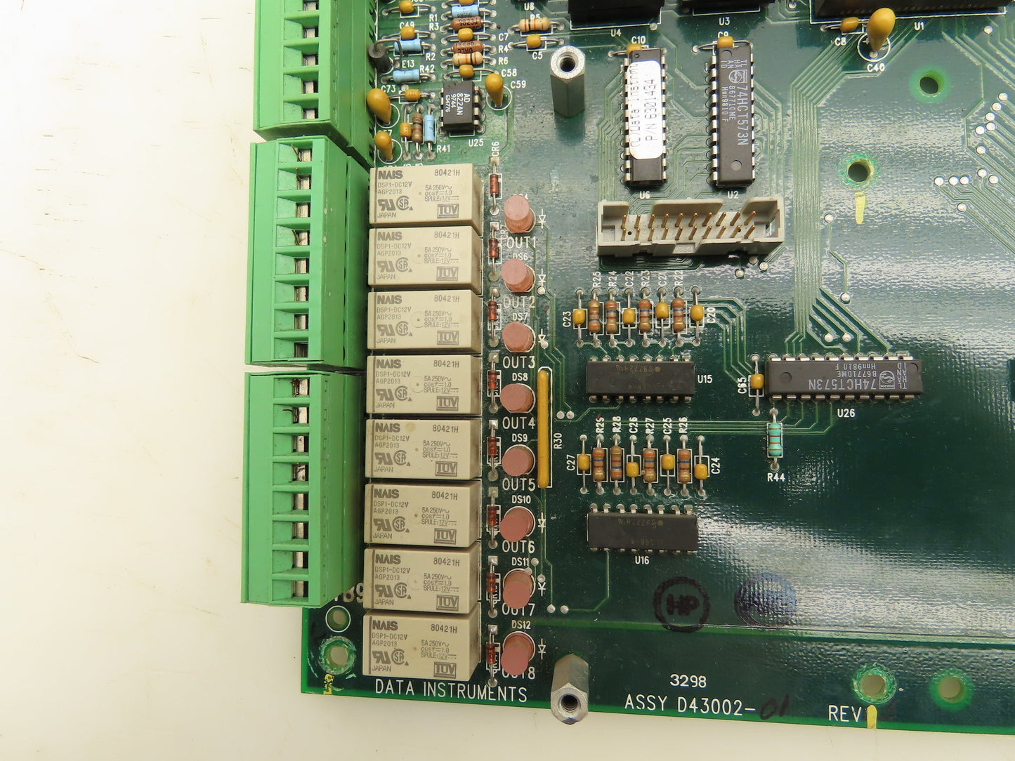 Honeywell Wintriss D43002-01 SmartPAC RamPAC Press Control Board