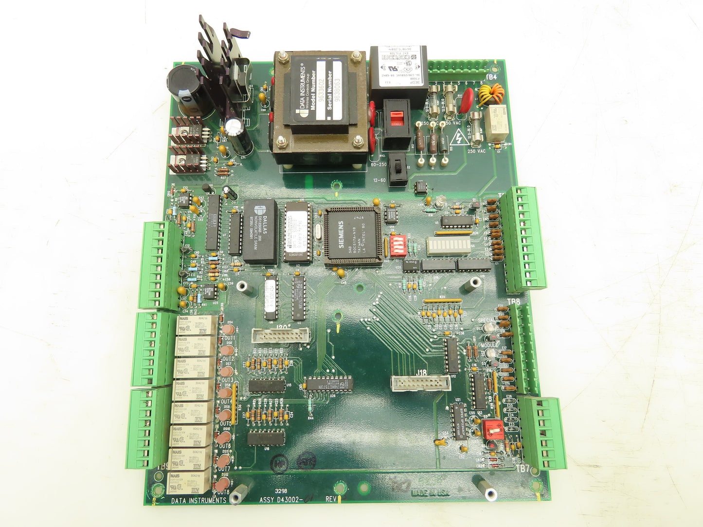 Honeywell Wintriss D43002-01 SmartPAC RamPAC Press Control Board