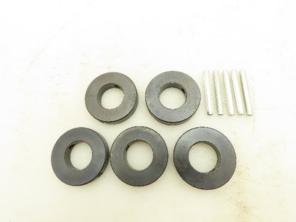 CM 11344201 Budgit Hoist Limit Lever 2-1/4" OD 1-1/8" ID Grooved Pin Lot of 5