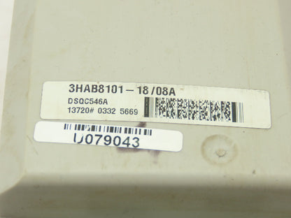 ABB 3HAB8101-18/08A InMotion Robot Servo Drive DSQC546A