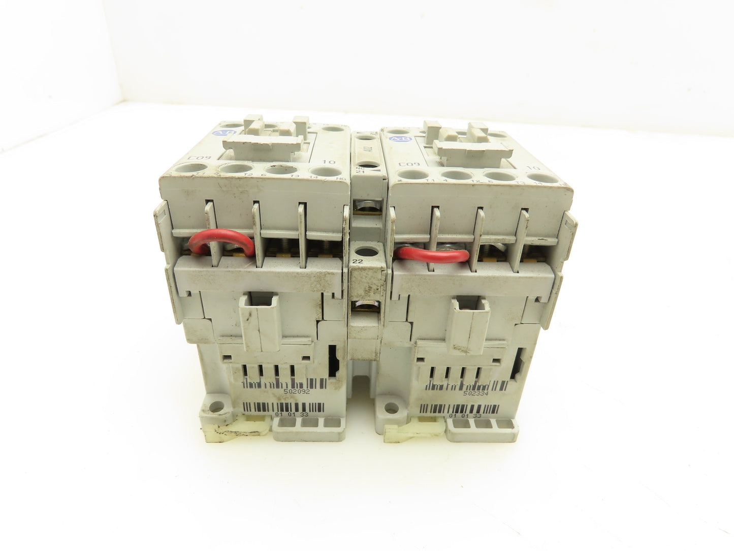 Allen Bradley 104-C09D22 Reversing Motor Starter 4 Pole 20A Ser A 110-120V Coil