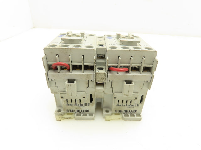 Allen Bradley 104-C09D22 Reversing Motor Starter 4 Pole 20A Ser A 110-120V Coil