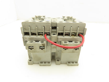 Allen Bradley 104-C09D22 Reversing Motor Starter 4 Pole 20A Ser A 110-120V Coil