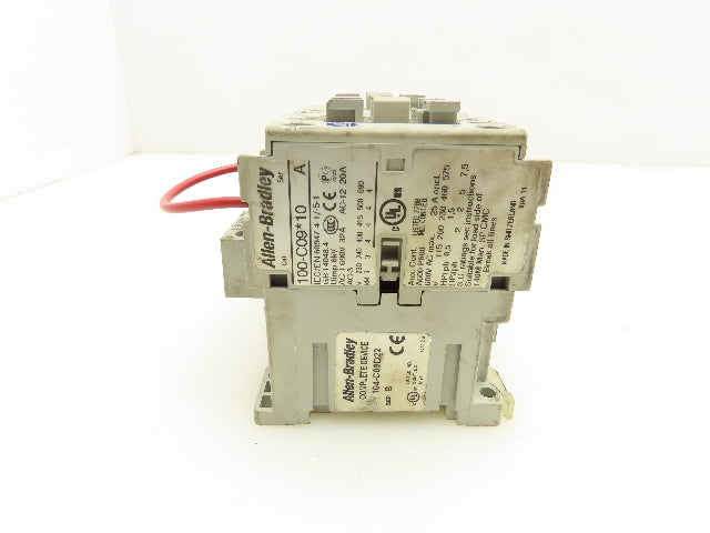 Allen Bradley 104-C09D22 Reversing Motor Starter 4 Pole 20A Ser A 110-120V Coil