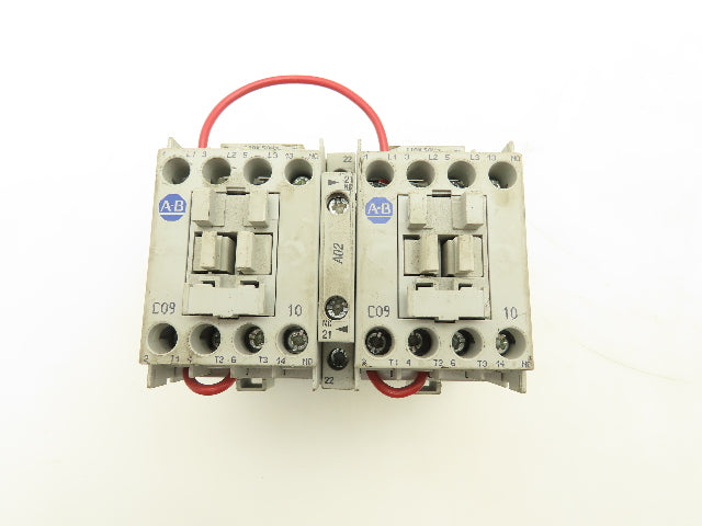 Allen Bradley 104-C09D22 Reversing Motor Starter 4 Pole 20A Ser A 110-120V Coil