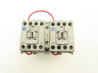 Allen Bradley 104-C09D22 Reversing Motor Starter 4 Pole 20A Ser A 110-120V Coil