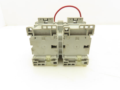 Allen Bradley 104-C09D22 Reversing Motor Starter 4 Pole 20A Ser A 110-120V Coil
