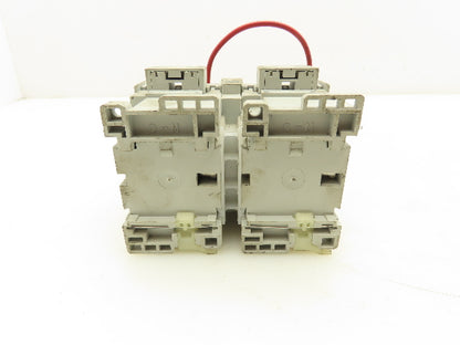 Allen Bradley 104-C09D22 Reversing Motor Starter 4 Pole 20A Ser A 110-120V Coil