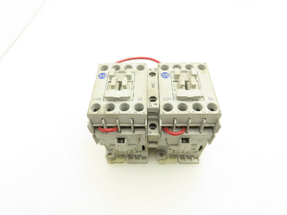 Allen Bradley 104-C09D22 Reversing Motor Starter 4 Pole 20A Ser A 110-120V Coil