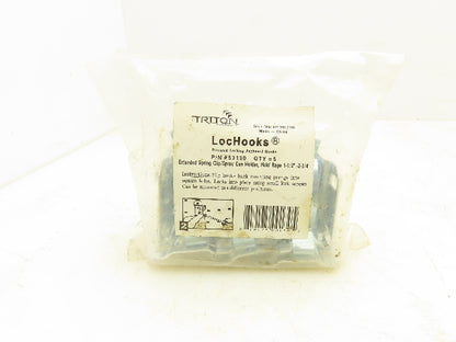 Triton Products 53130 LocHook 1.5- 2.75" Spring Clip Spray Can Holder 5 Pack