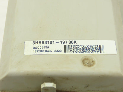 ABB 3HAB8101-19/06A InMotion Robot Servo Drive DSQC545A