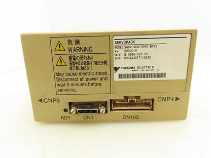 Yaskawa Electric SGDR-SDA140A01BY22 Servopack Drive