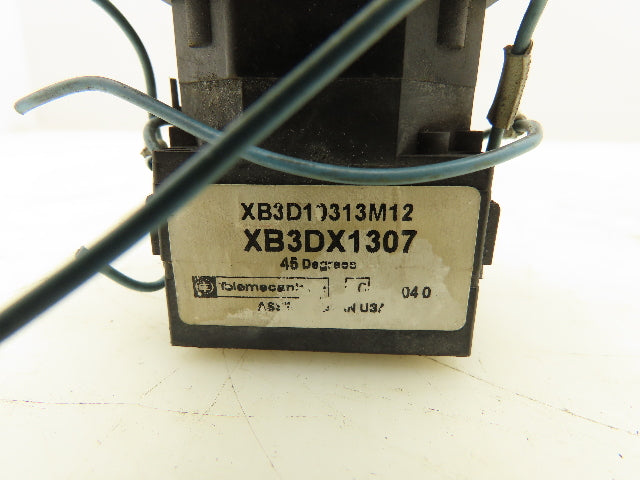 Telemecanique XB3DX1307 Selector Switch 8 Position 45 Degree Turns