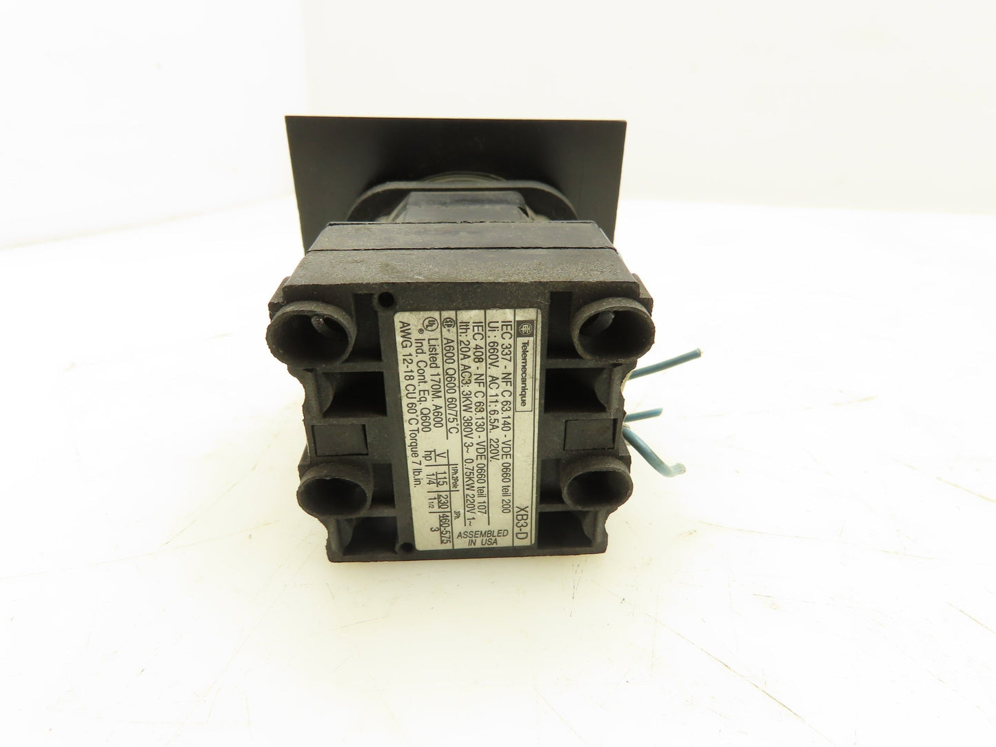 Telemecanique XB3DX1307 Selector Switch 8 Position 45 Degree Turns