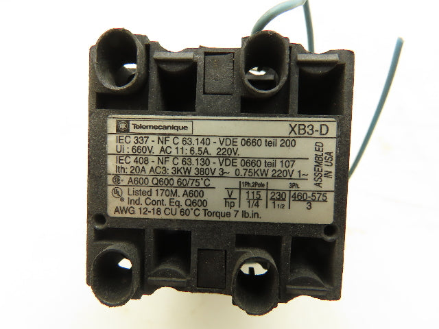 Telemecanique XB3DX1307 Selector Switch 8 Position 45 Degree Turns