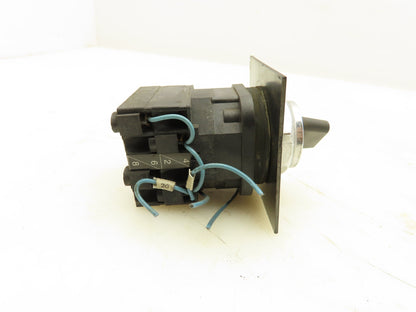 Telemecanique XB3DX1307 Selector Switch 8 Position 45 Degree Turns