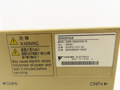Yaskawa SGDR-SDA350A01B Servopack Drive Axis Amplifier