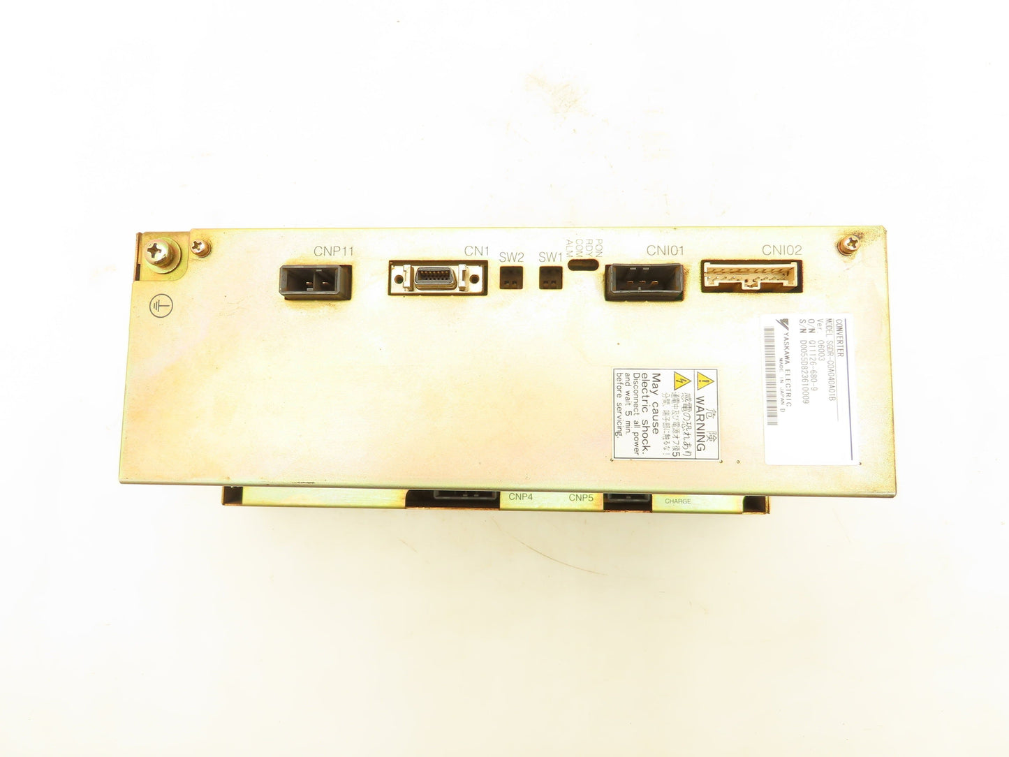 Yaskawa Electric SGDR-C0A040A01B Servopack Converter
