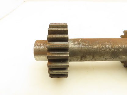 Cleveland 1-23659-000 Tram Dual Gear Drive Shaft 22 Tooth 1-1/8" Shaft