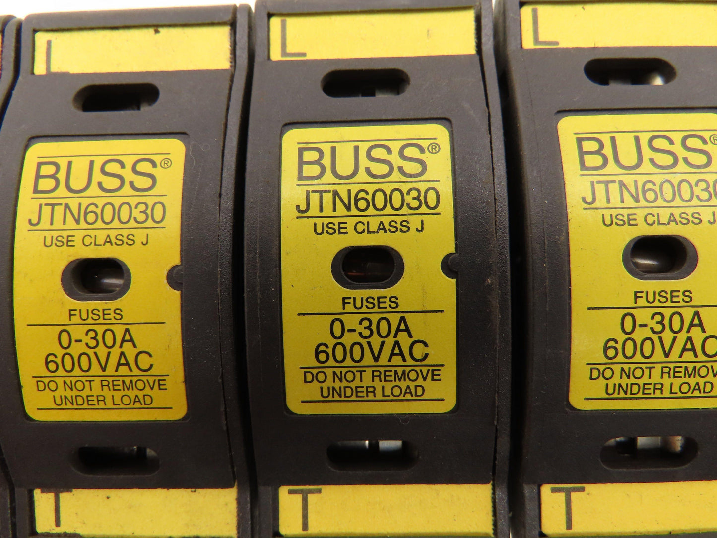 Bussman/Ferraz Shawmut JTN60030 Fuse holder With Amp Trap Fuse 5A Lot Of 5