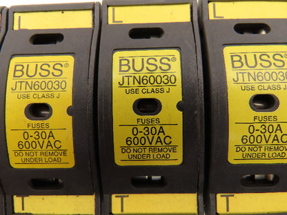 Bussman/Ferraz Shawmut JTN60030 Fuse holder With Amp Trap Fuse 5A Lot Of 5