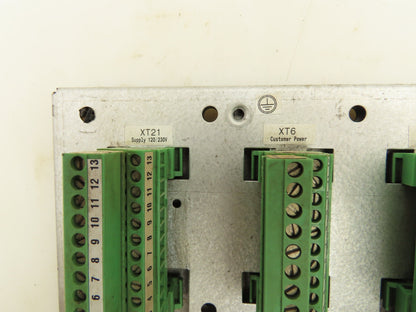 Yaskawa Motoman Robot IO Terminal Block Panel 11.5 x 7.75