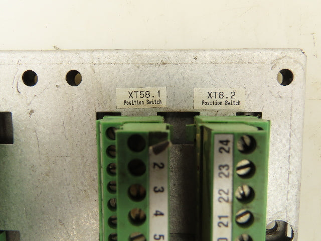 Yaskawa Motoman Robot IO Terminal Block Panel 11.5 x 7.75