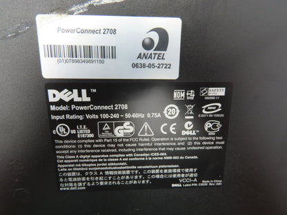 Dell PowerConnect 2216 16 Port 2708 8 Port External Ethernet Switch Mix Lot of 4