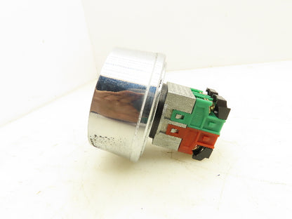 Koino KH-3066EB Push Button Switch 250VAC 6A Green Operate Lot of 4